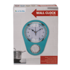 Wall clock, Kitchen with timer,