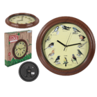 Wall Clock with bird sound,