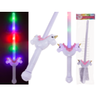Wand with LED, Unicorn, approx. 67 cm,