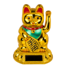 Waving cat, with solar cell,