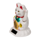 Waving cat, with solar cell,