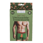 Weihnachts-Boxershorts, Zum Anbeissen,