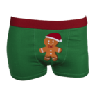 Weihnachts-Boxershorts, Zum Anbeissen,