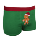 Weihnachts-Boxershorts, Zum Anbeissen,