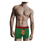 Weihnachts-Boxershorts, Zum Anbeissen,