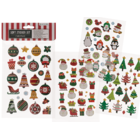 Weihnachts-Soft-Sticker-Set, Bogengröße 14 x 25 cm