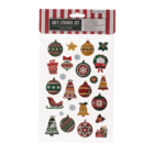 Weihnachts-Soft-Sticker-Set, Bogengröße 14 x 25 cm