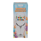 Weinglas, Happy Birthday,