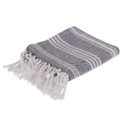 White/grey coloured Fouta Towel (for sauna &,