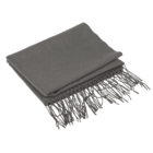 Winter scarf with fringes,