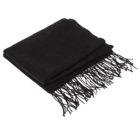 Winter scarf with fringes,