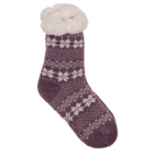 Woman comfort socks, Ice flower and dots,