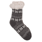 Woman comfort socks, Ice flower and dots,