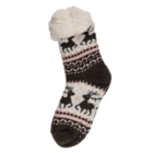 Women comfort socks, Dark Ice Flower & Ornaments,