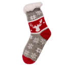 Women comfort socks, Ice Flower & Reindeer