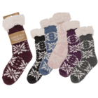 Women comfort socks, Modern Ice Flower,