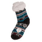 Women comfort socks, Reindeer & Ice Flower,