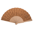Wooden Fan, cork,