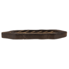 Wooden incense stick holder, leaf,