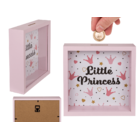 Wooden saving bank, Princess,