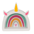 Wooden saving bank, Rainbow unicorn,
