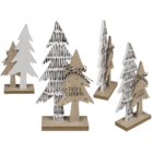 Wooden trees, Merry Christmas,