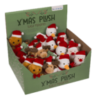 Xmas Plush with magnet, 15 cm,