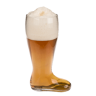 XXL-Glass Beer Boot for ca. 2 l,
