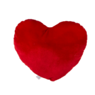 XXL-Red plush heart, ICH LIEBE DICH,